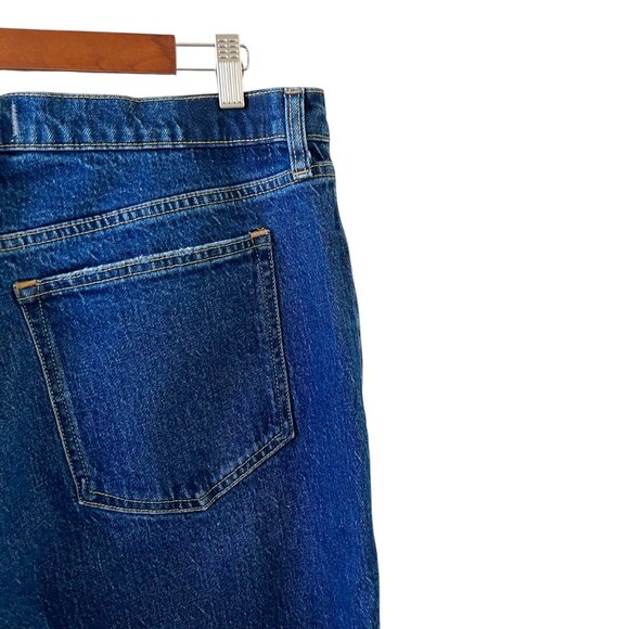 Abercrombie & Fitch NEW The Vintage High Rise Straight Jeans Size 14L - Picture 11 of 16